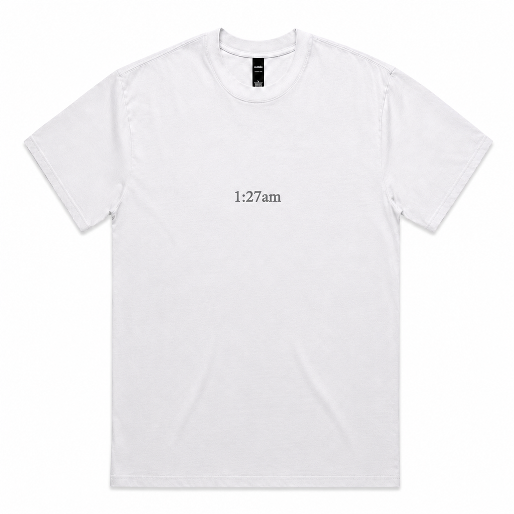 tee | 1:27am | seen / said