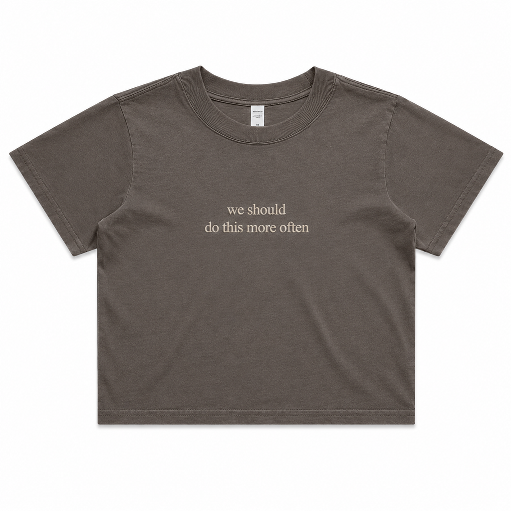 crop | we should do this more often | seen / said