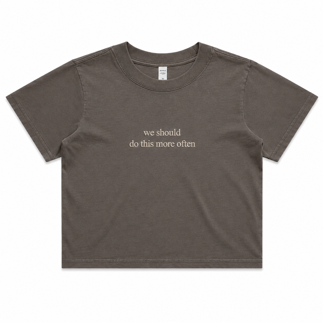 crop | we should do this more often | seen / said