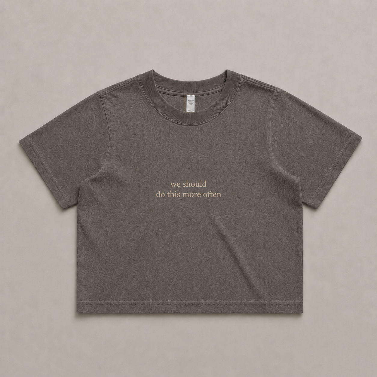 crop | we should do this more often | seen / said