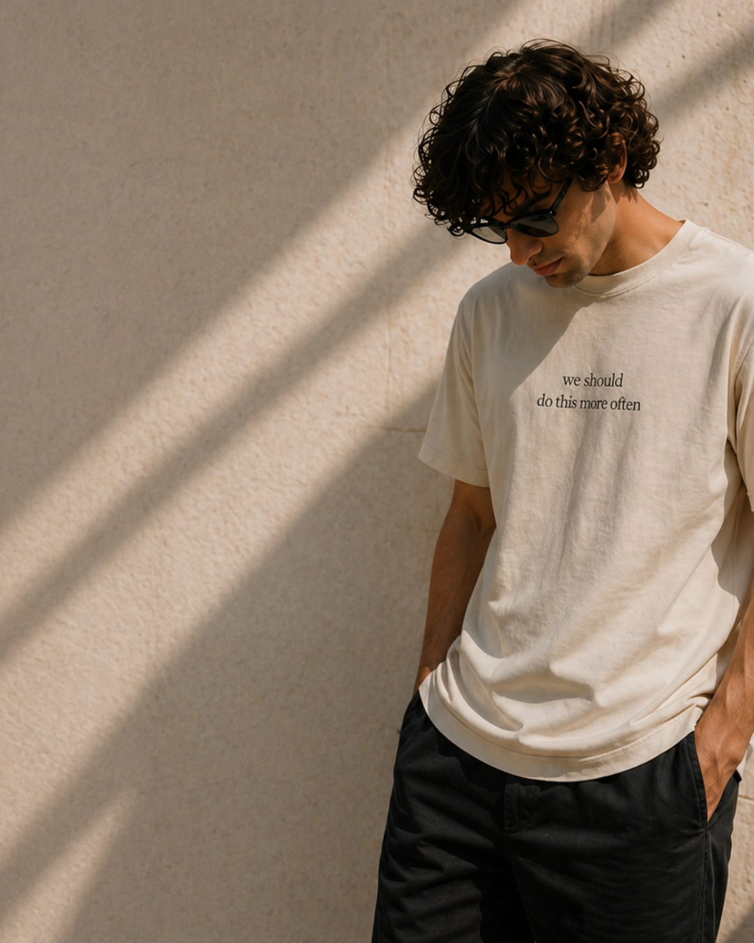 tee | we should do this more often | seen / said
