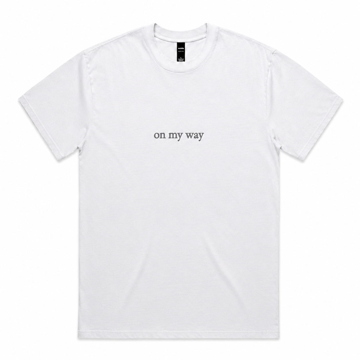 tee | on my way | seen / said