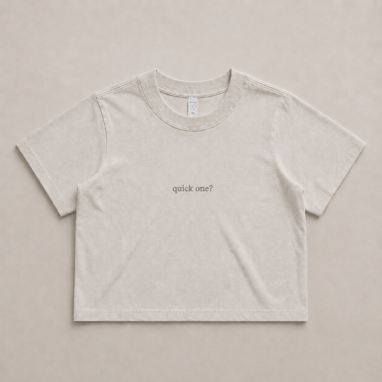 crop | quick one | seen / said